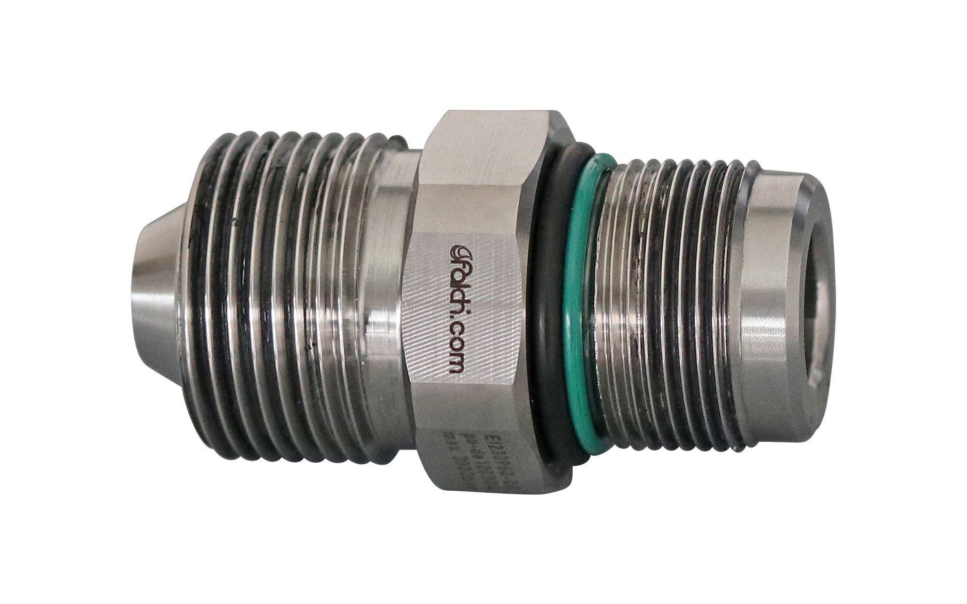Double nipple quicklock 3000 bar M30 outer thread x quicklock for machine/ gun