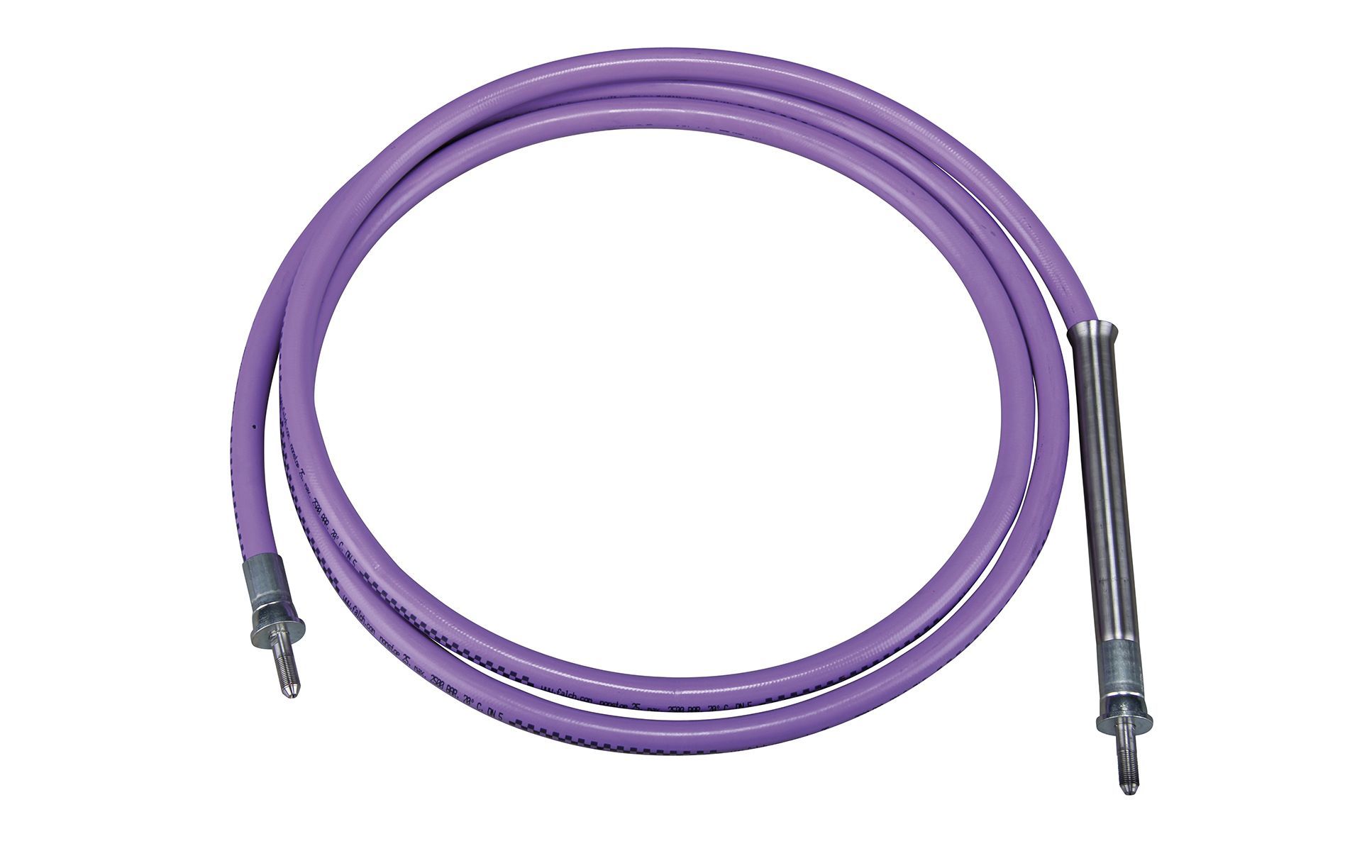 High pressure hose nonstop 30 ph, 3000 bar, 70 °C, DN6, 9/16''unf-lh outer thread x