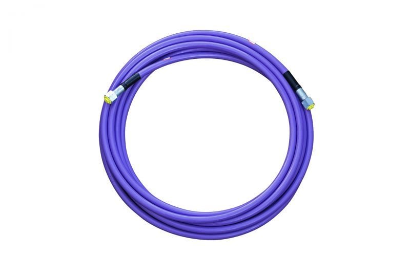 High pressure hose nonstop 15, 1500 bar, 70 °C, DN10, M24 inner thread x M24 inner thread,