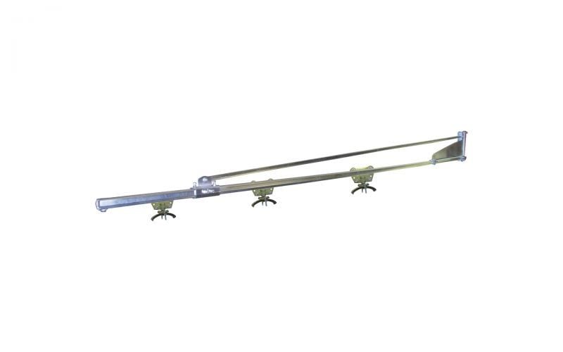 Swing arm 4m incl. 4x movable hose holder 16 - 24 mm, max. 15 kg