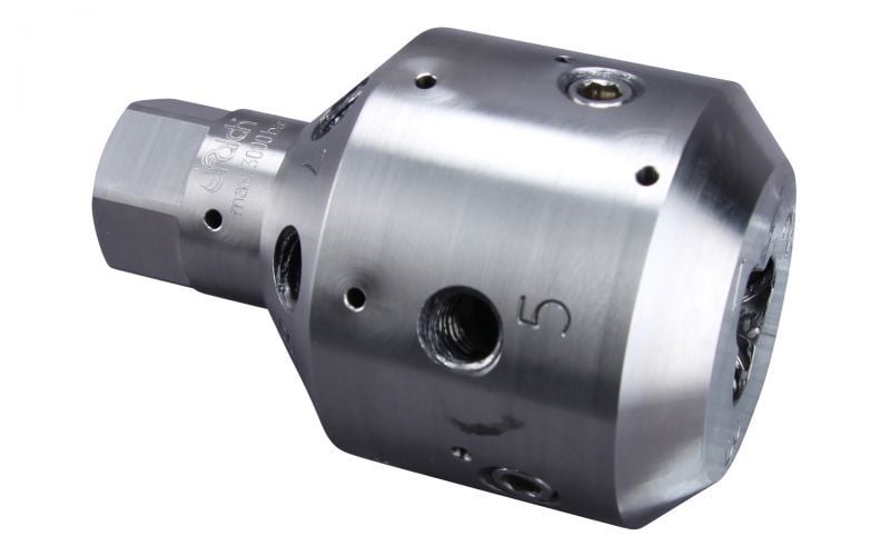 Nozzle holder drainspeed 30, 10/3, 3000 bar, 250kW, self drive, without nozzles style 9