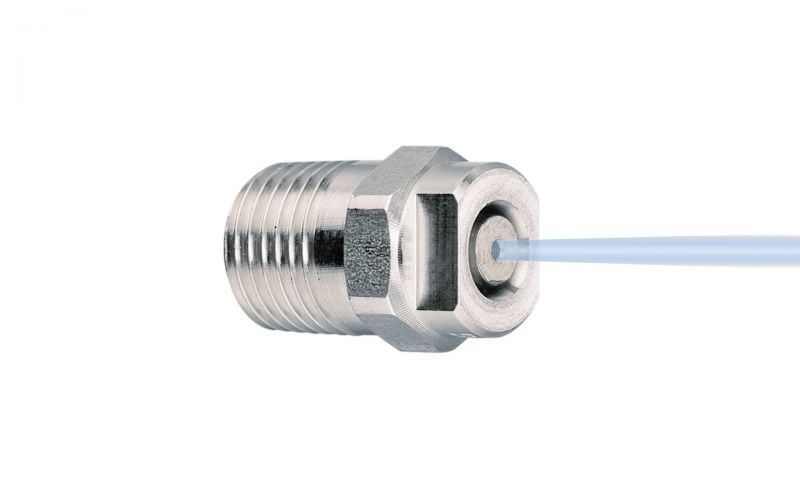 Nokta Jet Nozzle 0° 500 bar, 1/4'' Dış Dişli, Nozzle Boyutu 055 stil 12