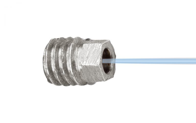Nokta Jet Nozzle 0° 1000 bar, M4 Dış Dişli, Nozzle Boyutu 010/0,60mm Seramik stil 15