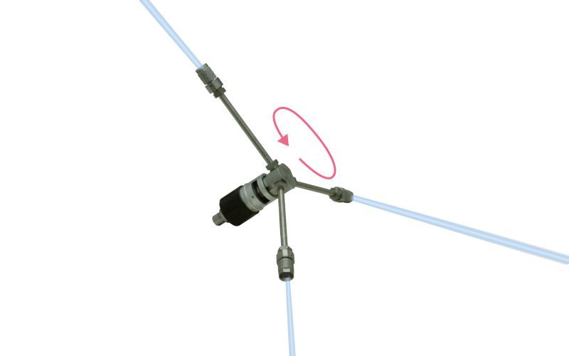 Drainspeed 30, maks. 280kW, 500-3000bar, 10-50l/dak, maks. 1500 rpm, Ø:880mm/l:210mm, 9/16''unf-lh ig, 3/1, 0/3x90°/0/0, stil: 5, 016