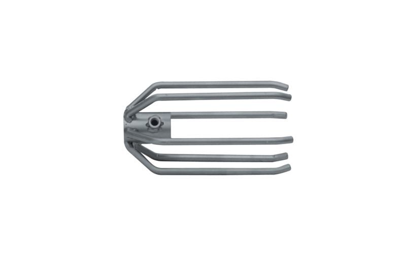 Drainclean 15, max. 80kW, 100-1500bar, 7,3-28l/min, max. 0 rpm, Ø:10mm/l:28mm, M7 inner thread, 3/1, 3x135°/0/0/0, style: drilled, 032