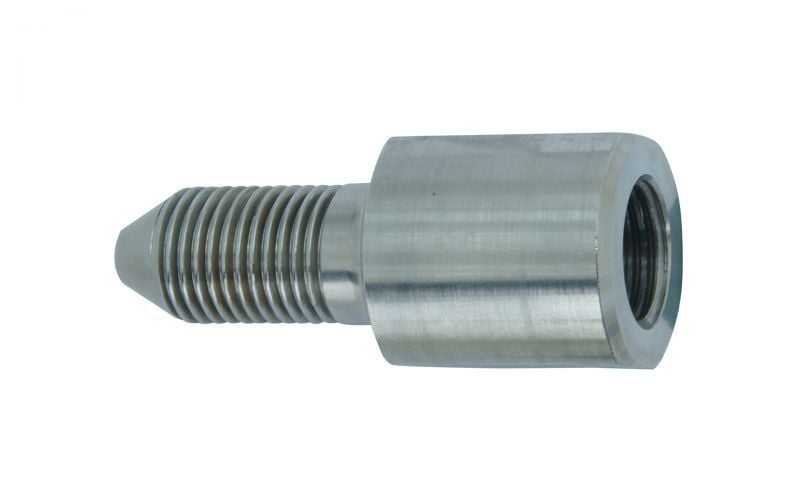 Reduction 3000 bar 9/16''unf-lh inner thread x M14-lh outer thread
