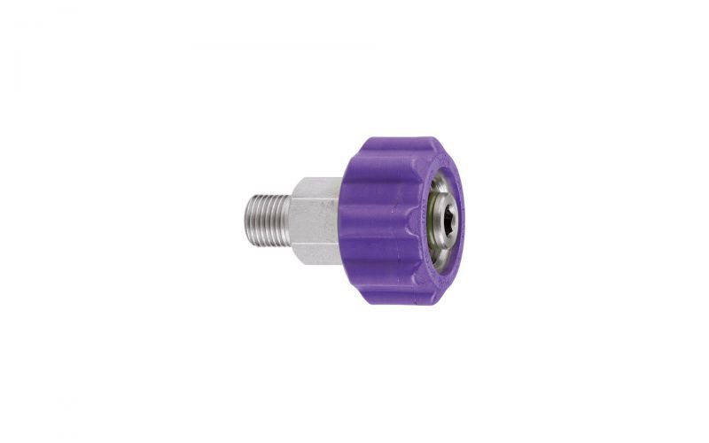 Screw connection long 500 bar, M22 inner thread x 1/4'' outer thread