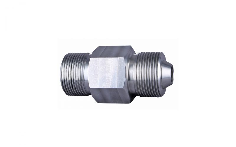 Double nipple 1500 bar, M36 outer thread x M36 outer thread dko