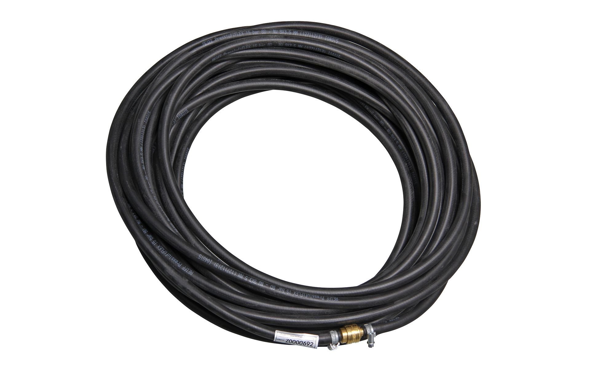 Compressed air hose 10 bar, DN 13, 5m incl. coupling for a-drive