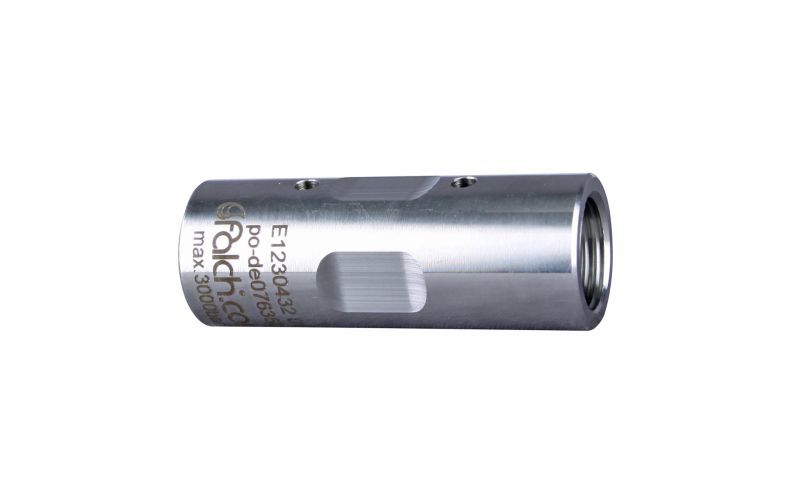 Sleeve 3000 bar, 9/16''unf-lh inner thread x 9/16''unf-lh inner thread Ø18,5mm