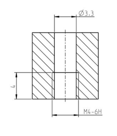 Sapphire nozzle 040