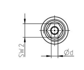 Sapphire nozzle 040