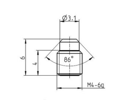 Sapphire nozzle 046