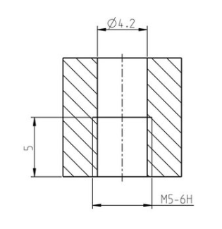 Sapphire nozzle 050