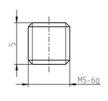 Sapphire nozzle 050