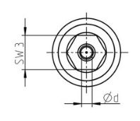 Sapphire nozzle 060