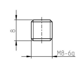Sapphire nozzle 080