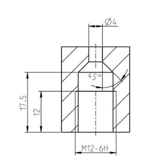 Sapphire nozzle 123