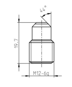 Sapphire nozzle 123