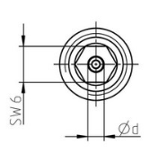 Sapphire nozzle 123