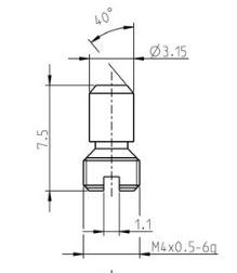 Sapphire nozzle 131