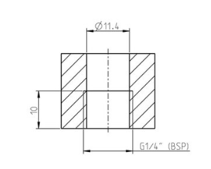 Sapphire nozzle 935