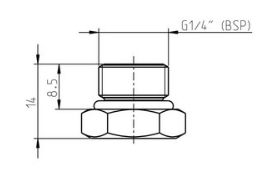 Sapphire nozzle 935