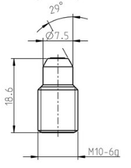 Sapphire nozzle 964