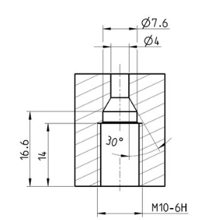 Sapphire nozzle 965