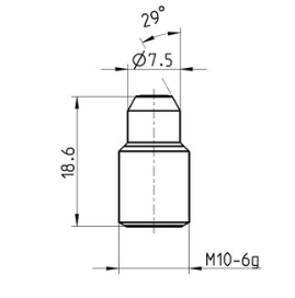 Sapphire nozzle 965