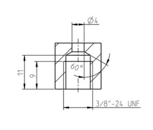 Sapphire nozzle 972