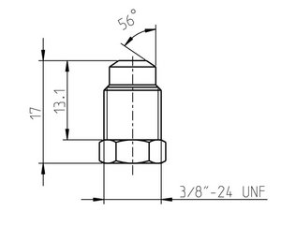 Sapphire nozzle 972