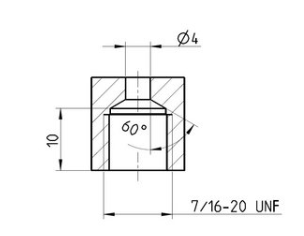 Sapphire nozzle 976