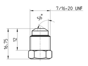 Sapphire nozzle 976