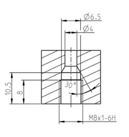 Sapphire nozzle 987