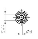 Sapphire nozzle 987