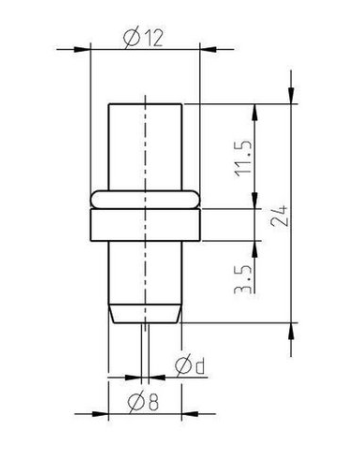 Ceramic nozzle 916-cer