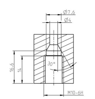 Ceramic nozzle 965-cer