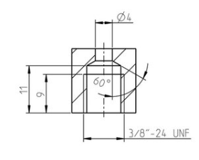 Ceramic nozzle 972-cer