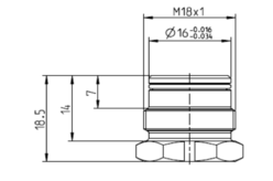 Sapphire Nozzle 6740 MSD-9