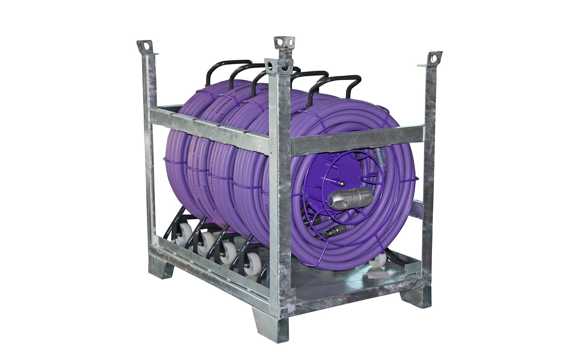 Yüksek Basınç Hortumu , Nonstop  30 ph, 3000 bar, 70 °C, DN8, 9/16''unf-lh ot x 9/16''unf-lh