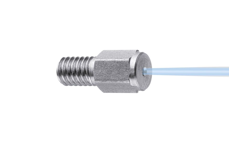 Nokta Jet Nozzle 0° 500 bar, M4 Dış Dişli 010/0,70mm (3x = 030 Kum İçin Nozzle)