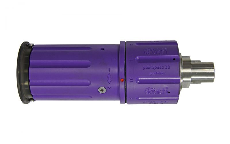 Rotor nozzle pointspeed regulation 30, 4/2, 3000 bar, 70 °C 9/16''unf-lh inner thread,
