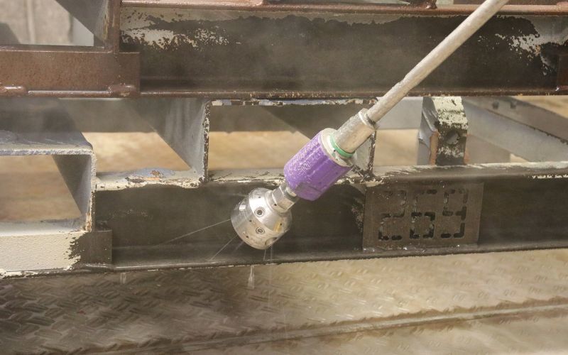 Pointspeed Corner 30 , Rotor Nozzle ,10/5, 3000 bar, 70 °C 9/16''unf-lh İç Dişli, 125kW, Nozzle 2500 bar 20 l/min, 1+2=0,35mm 3+4=0,40mm style 9