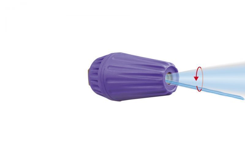 Pointspeed 3 , Rotor Nozzle , 350 bar, 100 °C, 1/4'' İç Dişli, Nozzle Boyutu 060 20