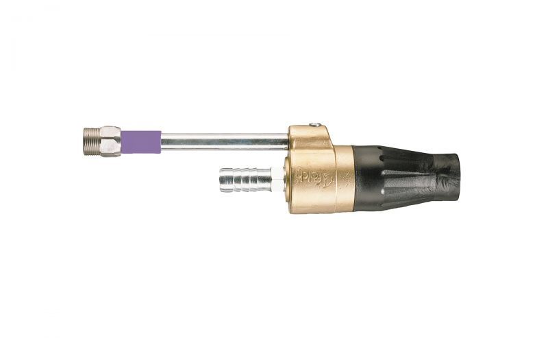 Kumlama Başlığı Çelik 500 bar, 70 °C, M22 Dış Dişli, Nozzle Boyutu 030 stil 16