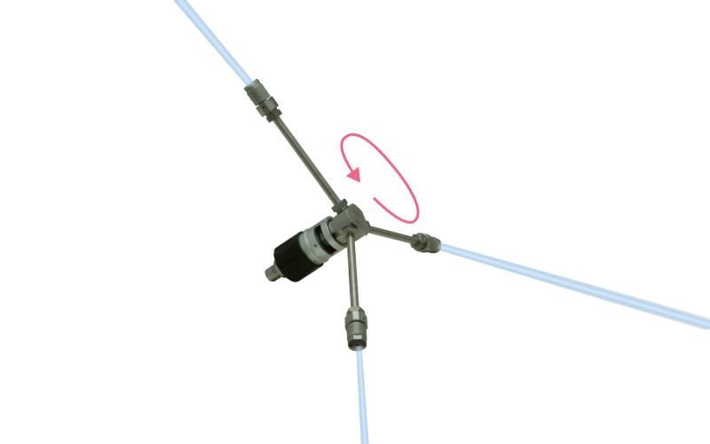 Drainspeed 30, maks. 280kW, 500-3000bar, 10-50l/dak, maks. 1500 rpm, Ø:880mm/l:210mm, 9/16''unf-lh ig, 3/1, 0/3x90°/0/0, stil: 5, 016