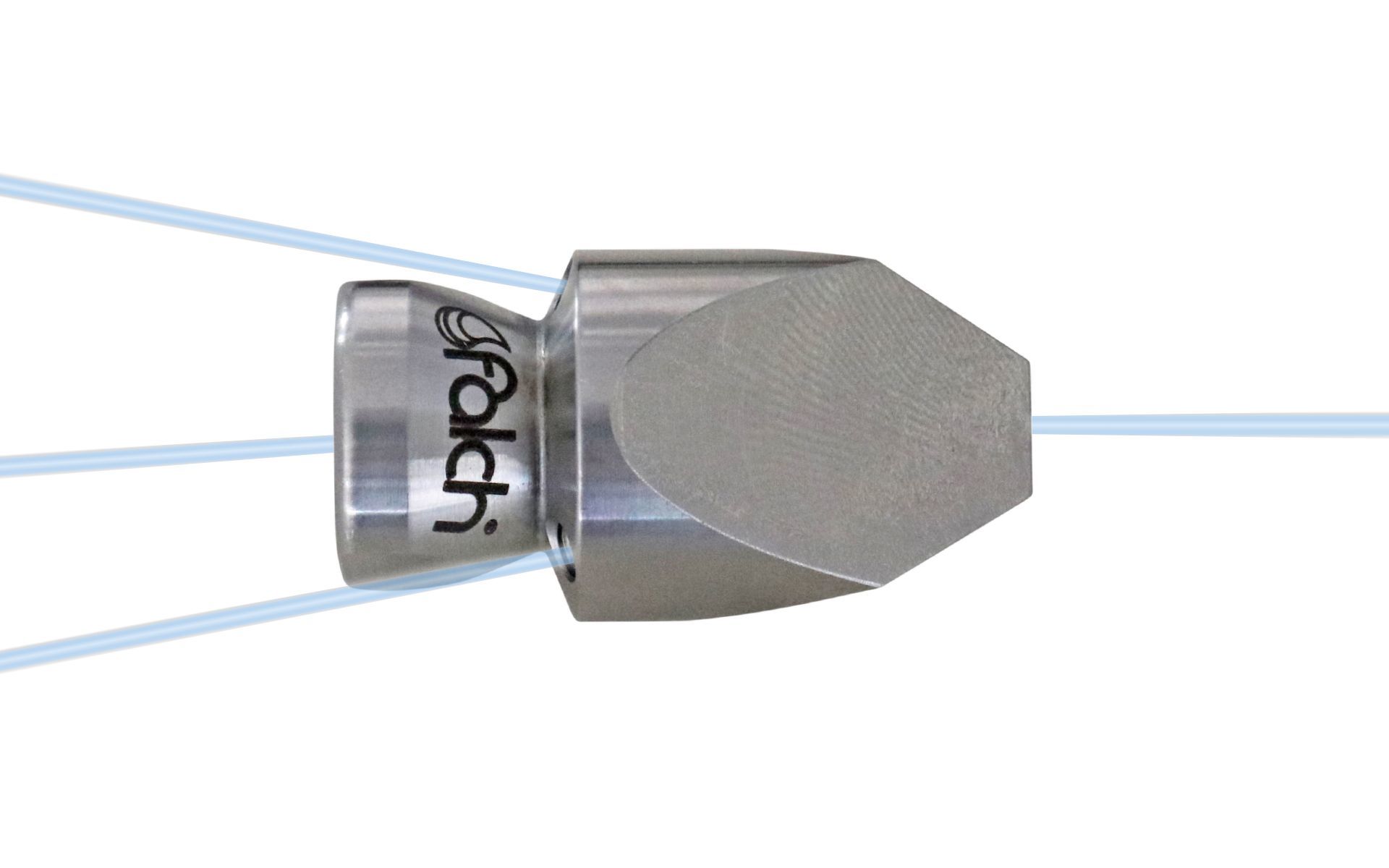 Drainclean 5, max. 30kW, 100-500bar, 12-28l/min, max. 0 rpm, Ø:20mm/l:30mm, 1/4'' inner thread, 4/2, 3x155°/0/0/1x0°, style: 8, 055