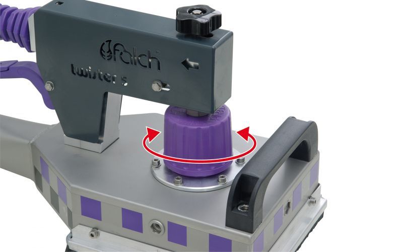 Twister 5 100 vp 500 bar, max 50l/min, 80 °C, 2/1 nozzle size 055, 2x016 style 16, vp=1x025 style 22