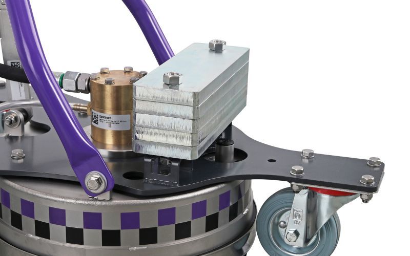 Scater 5 260 v 500 bar, 98 °C, 30 l/min, 12/6, Nozzle 300 bar, 24 l/min, soft, style 9, angle 18°
